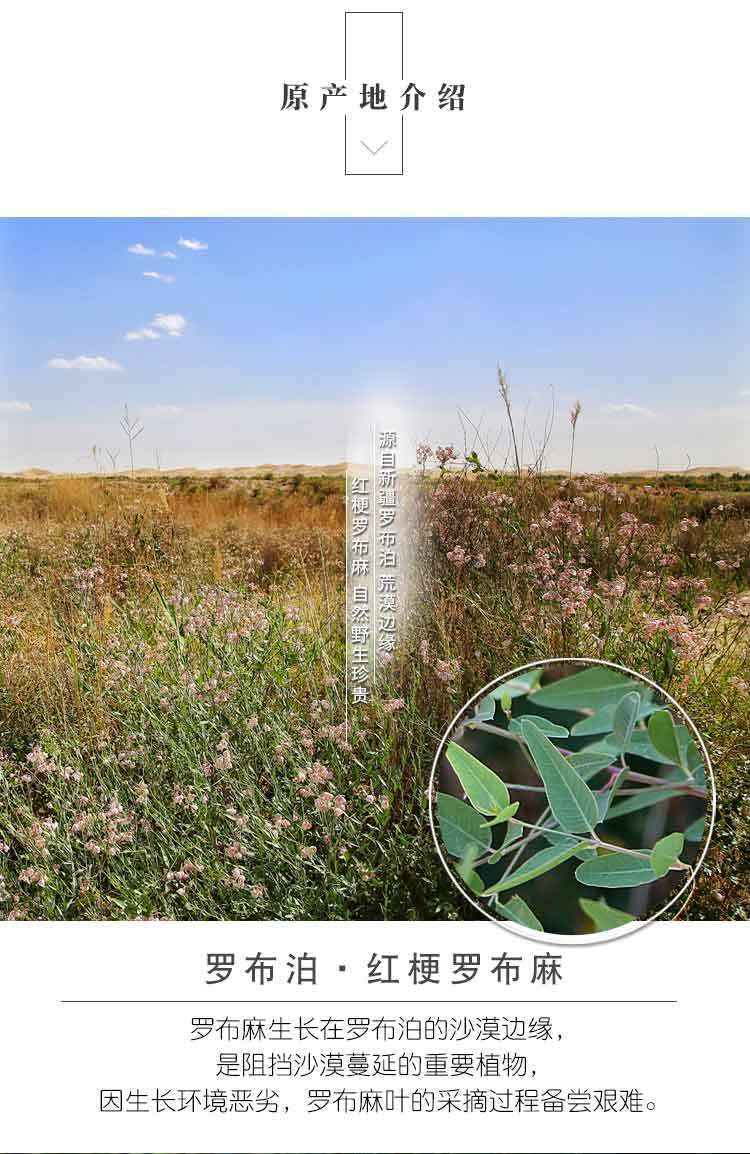 伟博红梗罗布麻茶红麻新疆产地直发红梗罗布麻瓶装200克