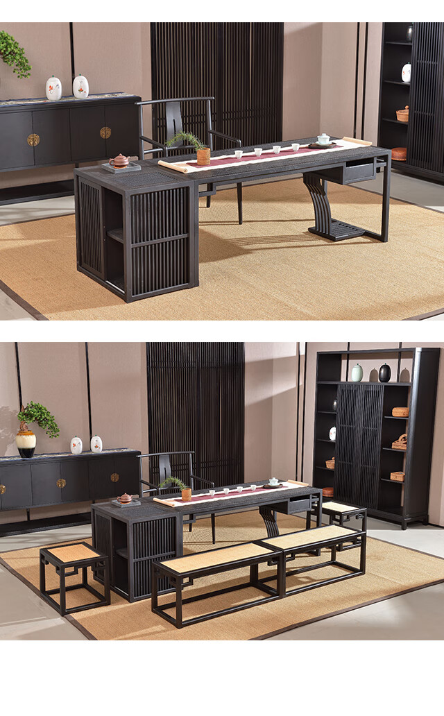 日月与卿新中式座椅家用椅子茶椅实木圈椅扶手靠背椅洽谈椅单人书椅