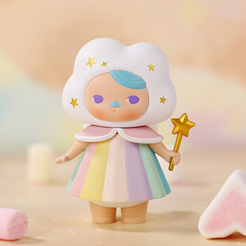 现货pucky毕奇精灵森林系列盲盒公仔毕奇2盲盒整盒确认款牧神