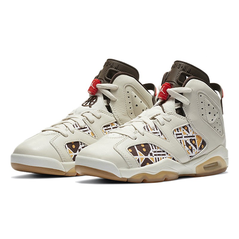 耐克nikeairjordan6aj6乔6女篮球鞋384665062卡其棕现货cz650610039