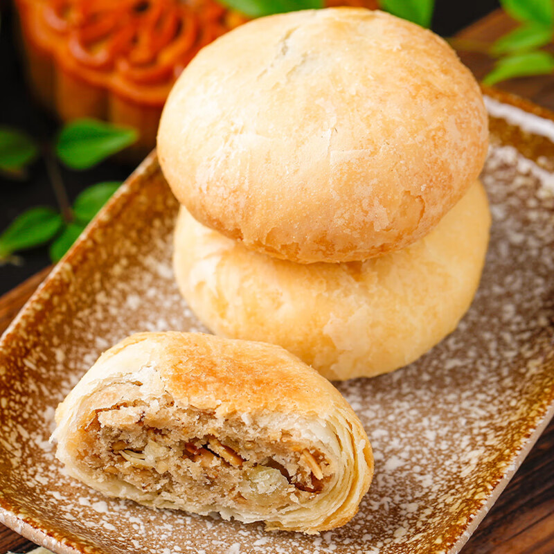 普陀山观音饼 浙江冠素堂观音饼普陀山特产糕点单10盒礼盒舟山点心酥