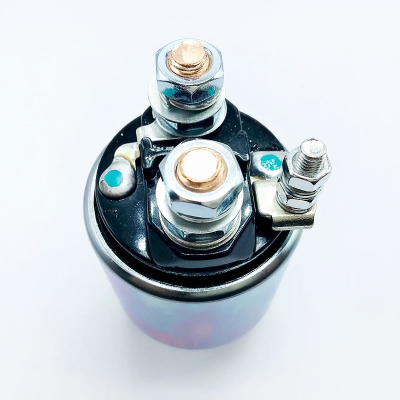 适用于日产尼桑逍客骊威俊轩逸天籁楼兰起动机马达电磁力吸拉开关