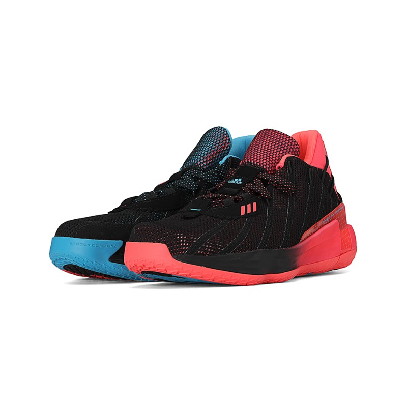 adidas阿迪达斯dame7gca利拉德7代红蓝鸳鸯配色篮球鞋fy280243