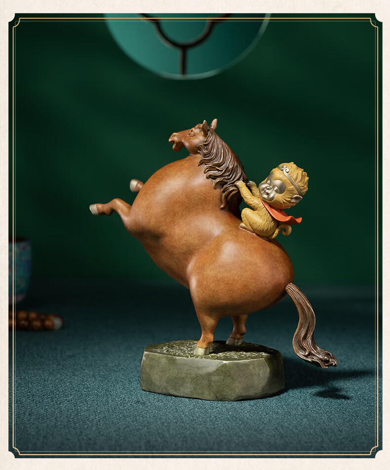 硕茹轻奢高雄端 全铜摆件《马上封侯》铜工艺品家居饰品客厅办公室