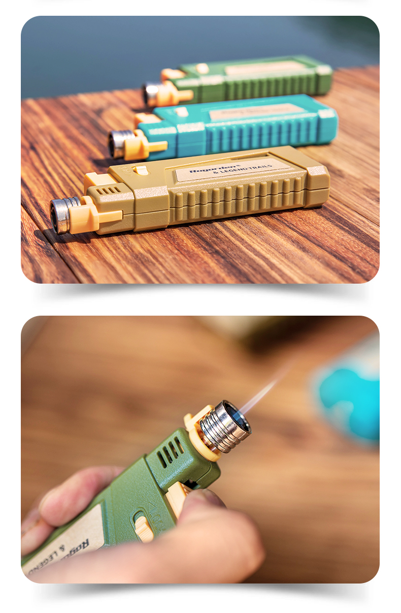 soto打火机 rogarden伸缩soto防风打火机户外点火器露营点灯器便携式