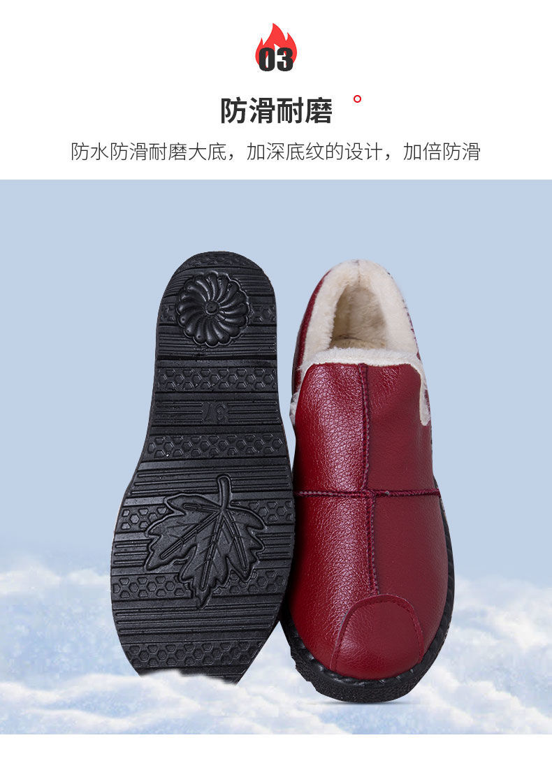 2020冬季时尚新款棉鞋加绒加厚鞋子女款高帮雪地靴女鞋防滑保暖 棕色