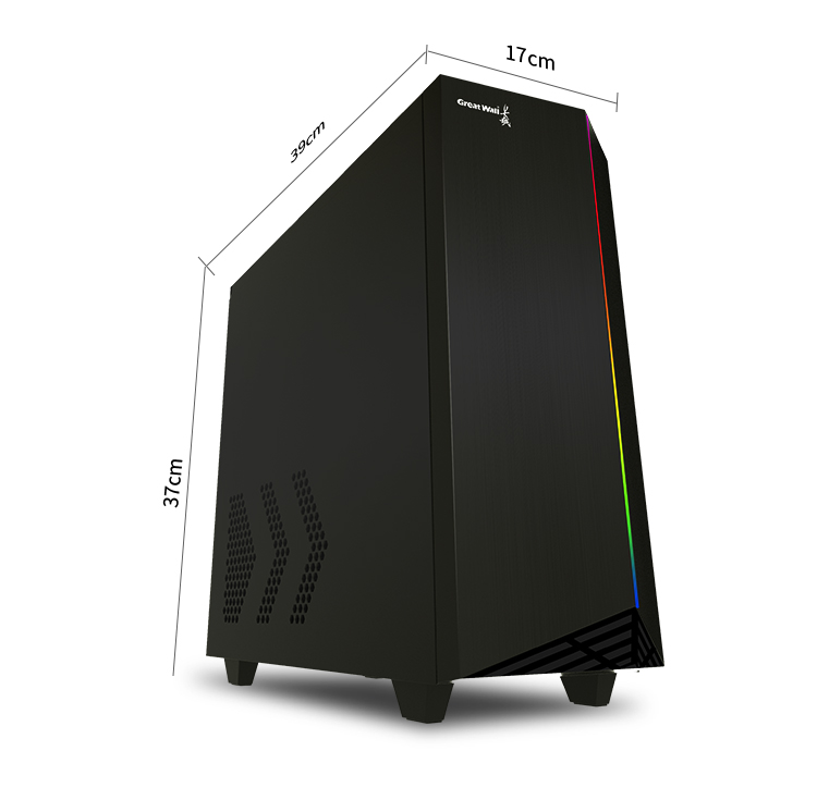 长城greatwall台式机电脑主机电竞游戏整机支持win7六核r536002g独显