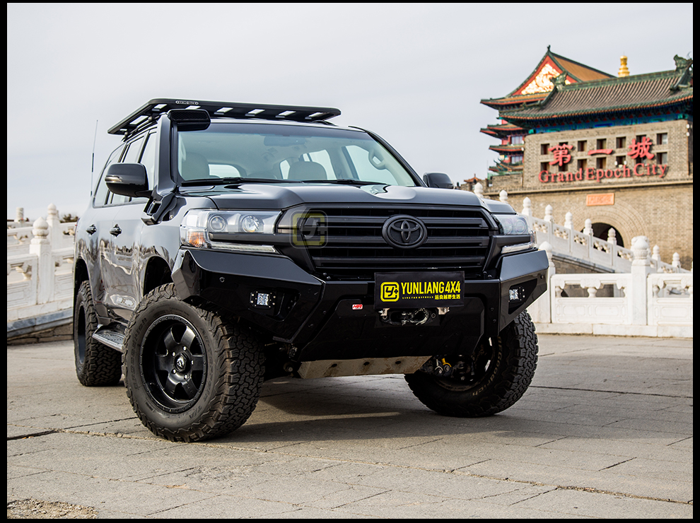 运良改装适用于兰德酷路泽陆巡 丰田 lc200 k-man科曼单筒2寸升高套件