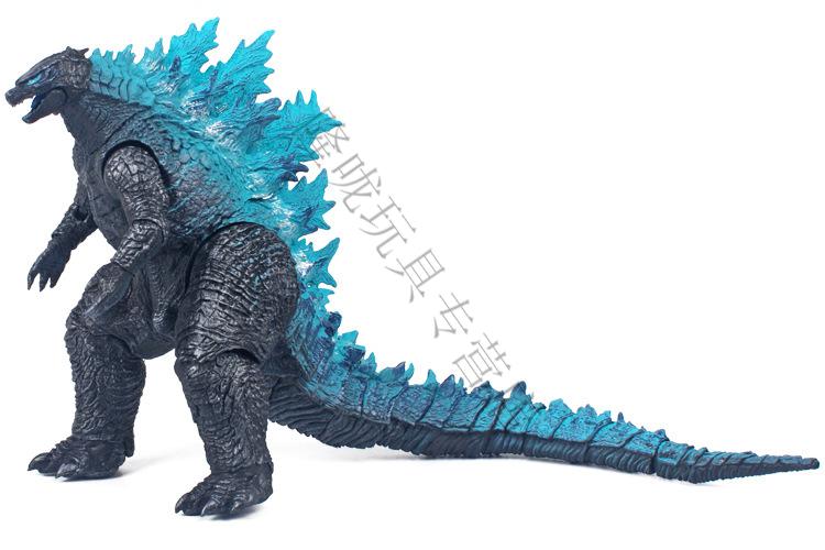 儿童节礼物万代哥斯拉手办玩具卡通周边金刚恐龙怪兽红莲哥斯拉核能