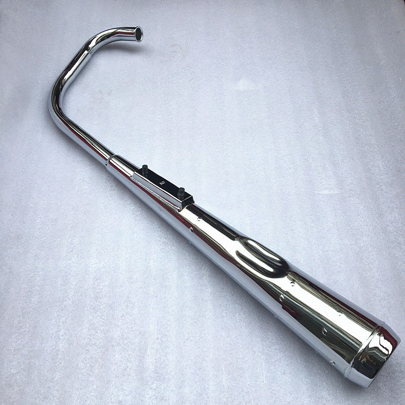 摩托车配件适用于cg125排气管珠江zj消声器静音幸福125消音器烟囱cg