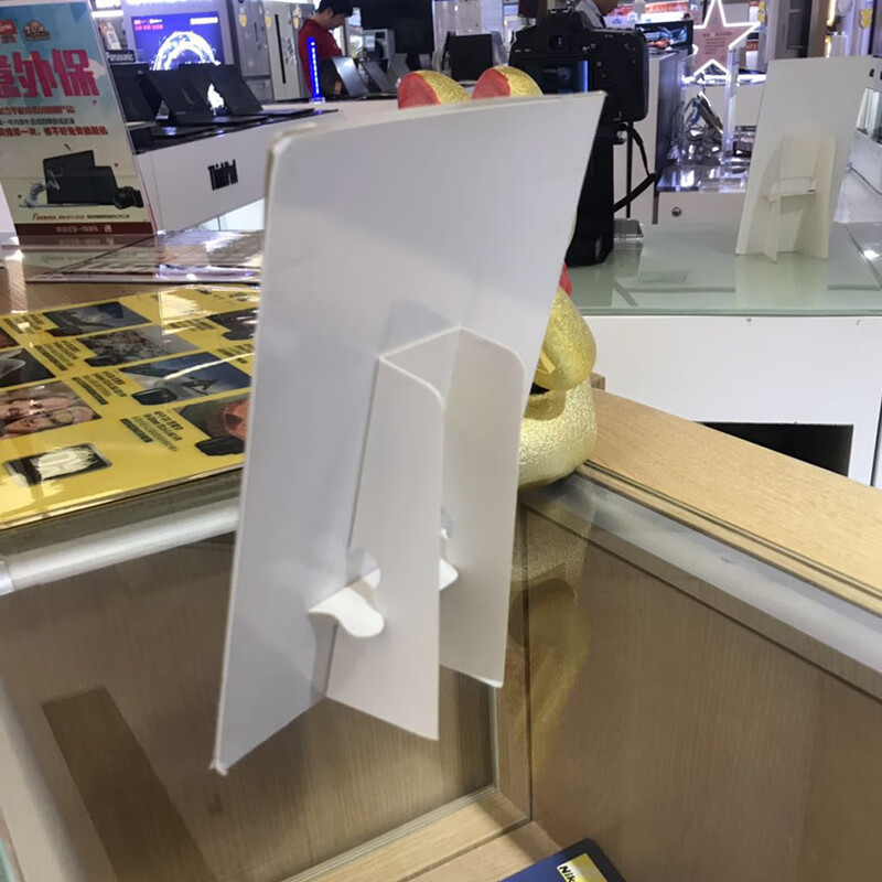 炫鹿白卡纸背撑a3a4a5纸质背板托桌面纸立牌kt板蝴蝶支架雪弗板支撑板