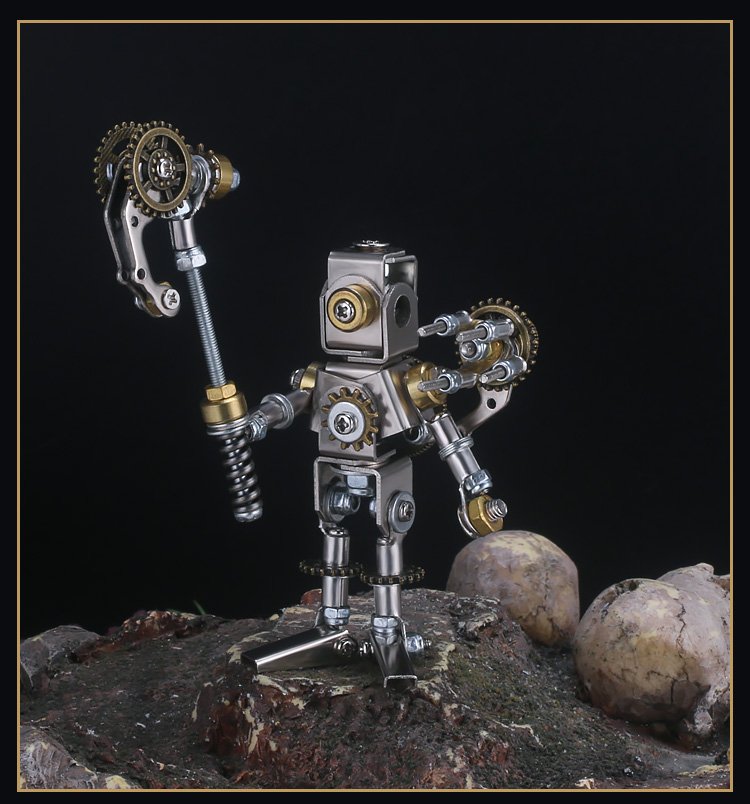 机械党盲盒机械圣徒复古金属机械党盲盒系列机械圣徒系列复古金属风