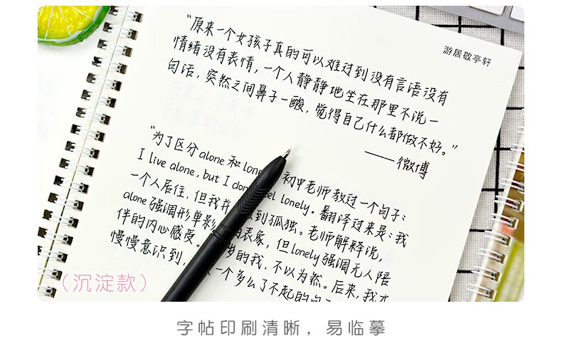 白昼记忆手写体练字帖本女生字体练字漂亮大学生楷书行楷钢笔硬笔书法