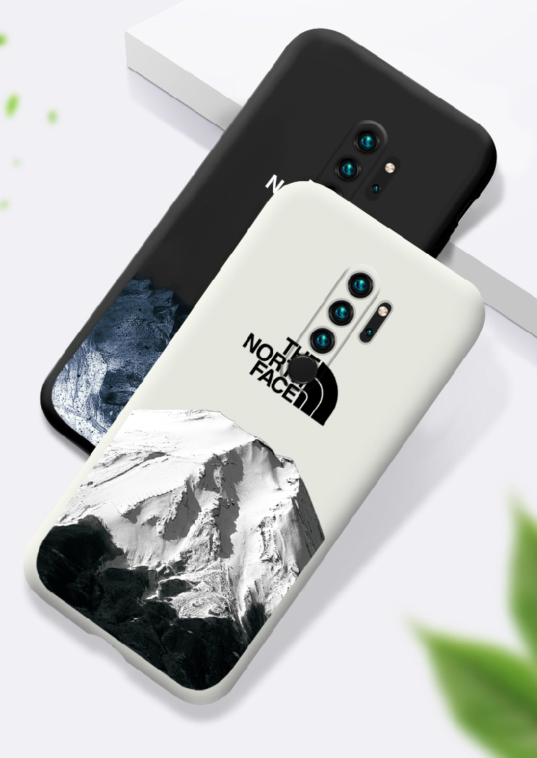 面壳ins风北面雪山适用于红米note8pro手机壳全包镜头保护小米note8套