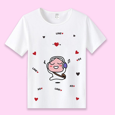 看门狗周边kakaofriends衣服ryan公狮子屁桃看门狗短袖t恤动漫周边