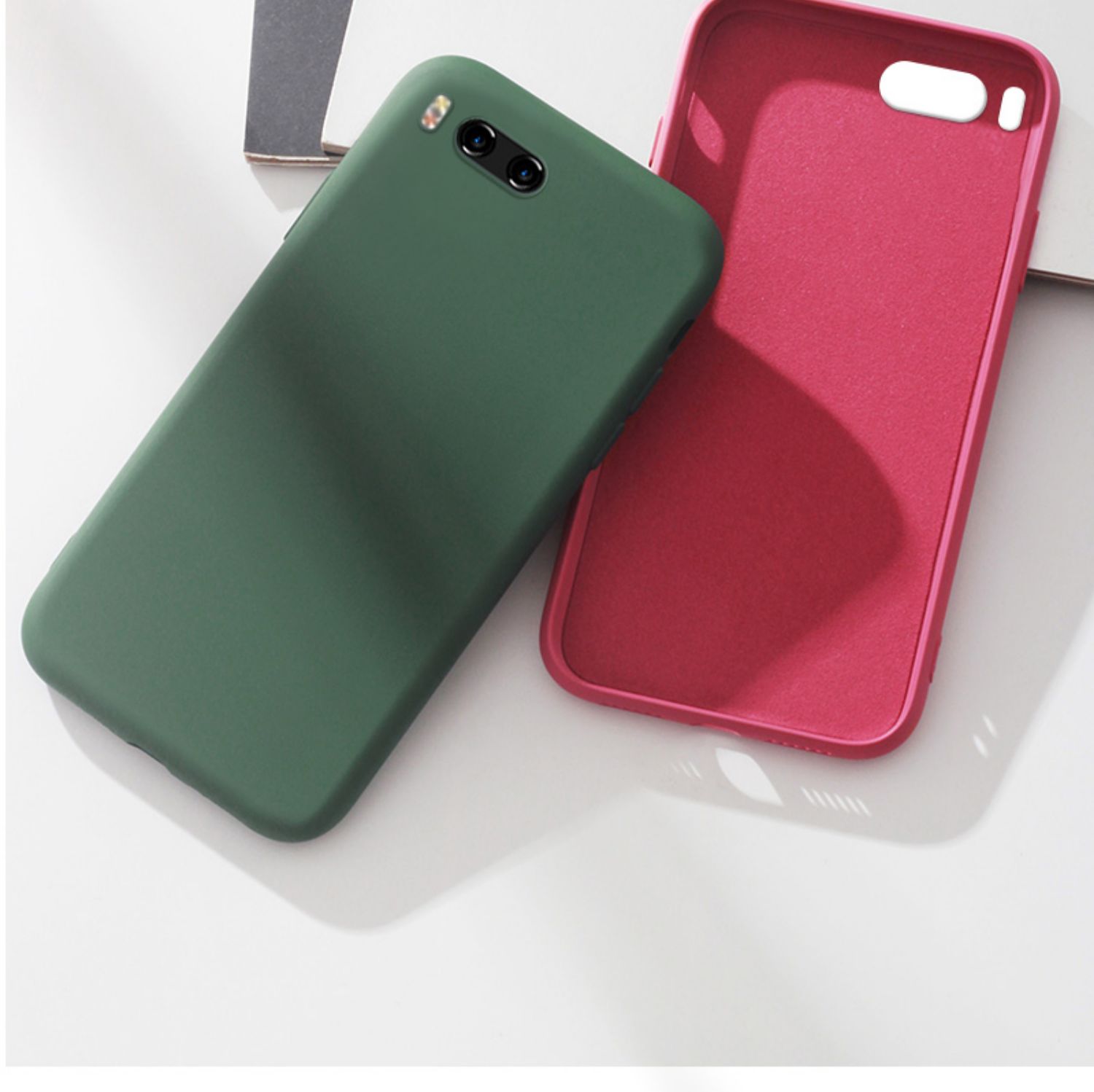 丁科小米6手机壳液态硅胶小米6x保护套全包防摔男女款mi6米六软潮牌全