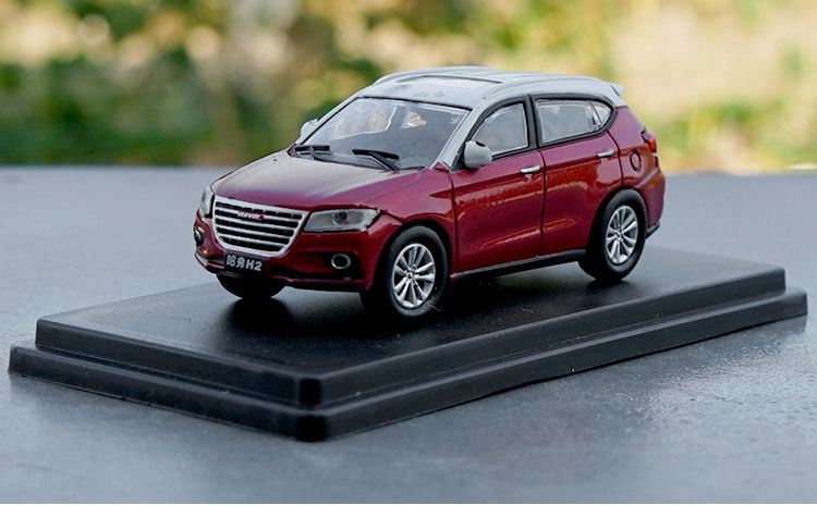 164长城哈弗h8h2haval哈佛越野车合金汽车模型h2红色白顶