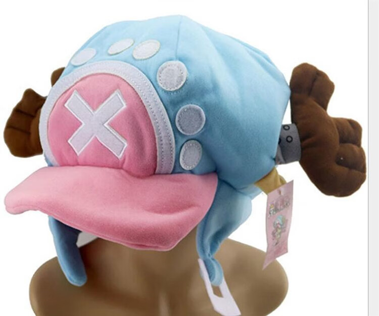 动漫海贼王路飞艾斯罗的帽牛仔乔巴帽子户外出行渔夫草帽 艾斯_渔夫帽