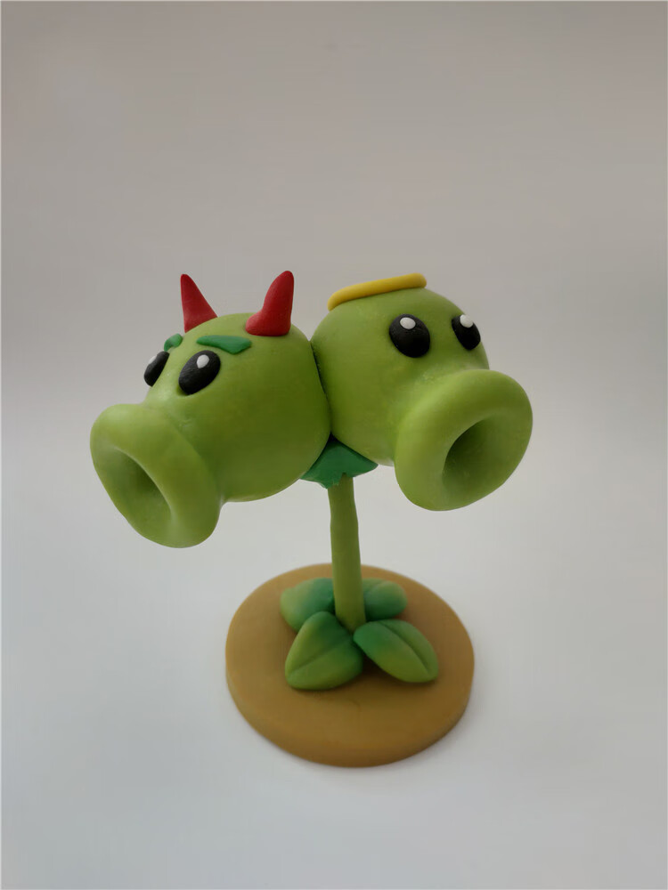 【官方精品】高档品质植物大战僵尸的橡皮泥手工软陶泥创意游戏模型