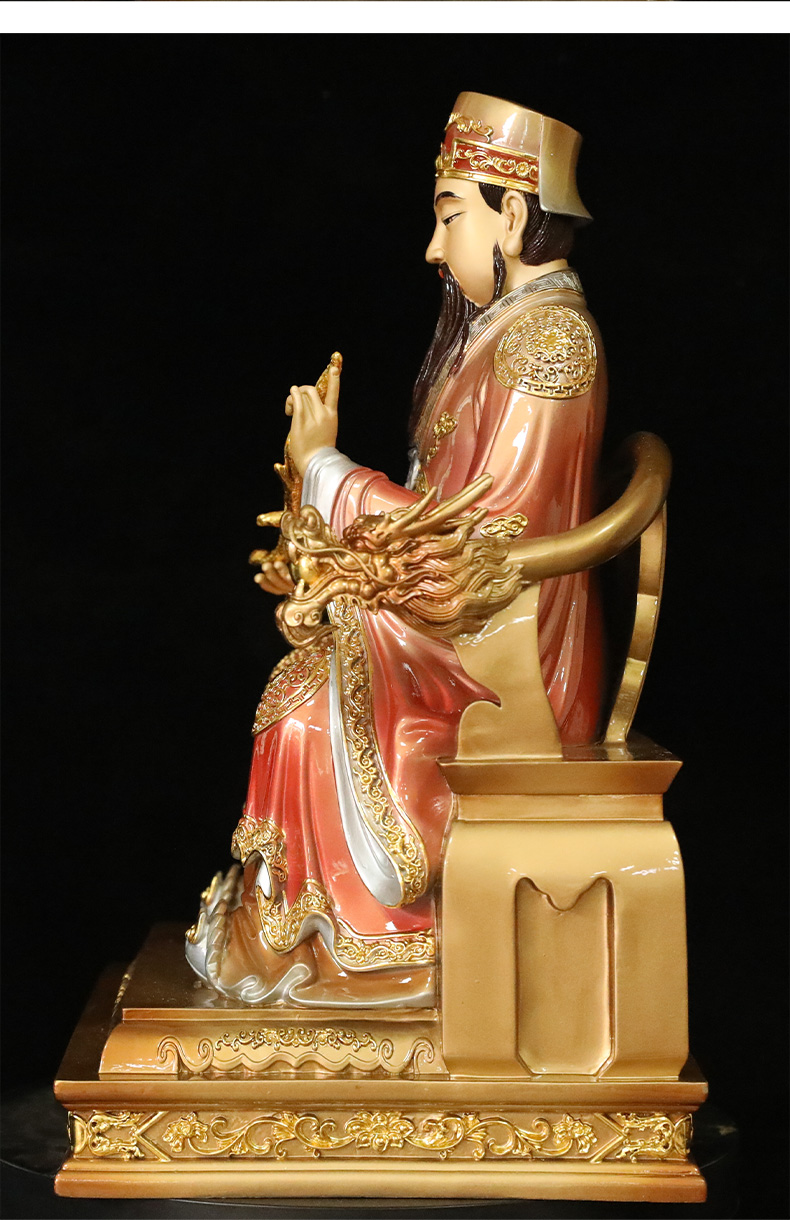 財神爺佛像家用店鋪辦公室范蠡比干文財神爺神像擺件 范蠡48cm【圖片