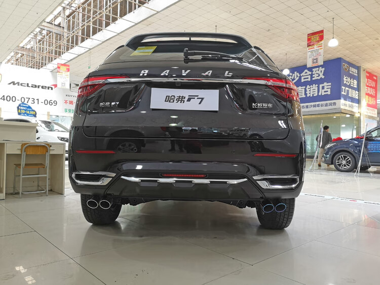 点缤 长城哈弗f7改装专用尾喉哈弗f7x越野一出二双排气管不锈钢尾喉