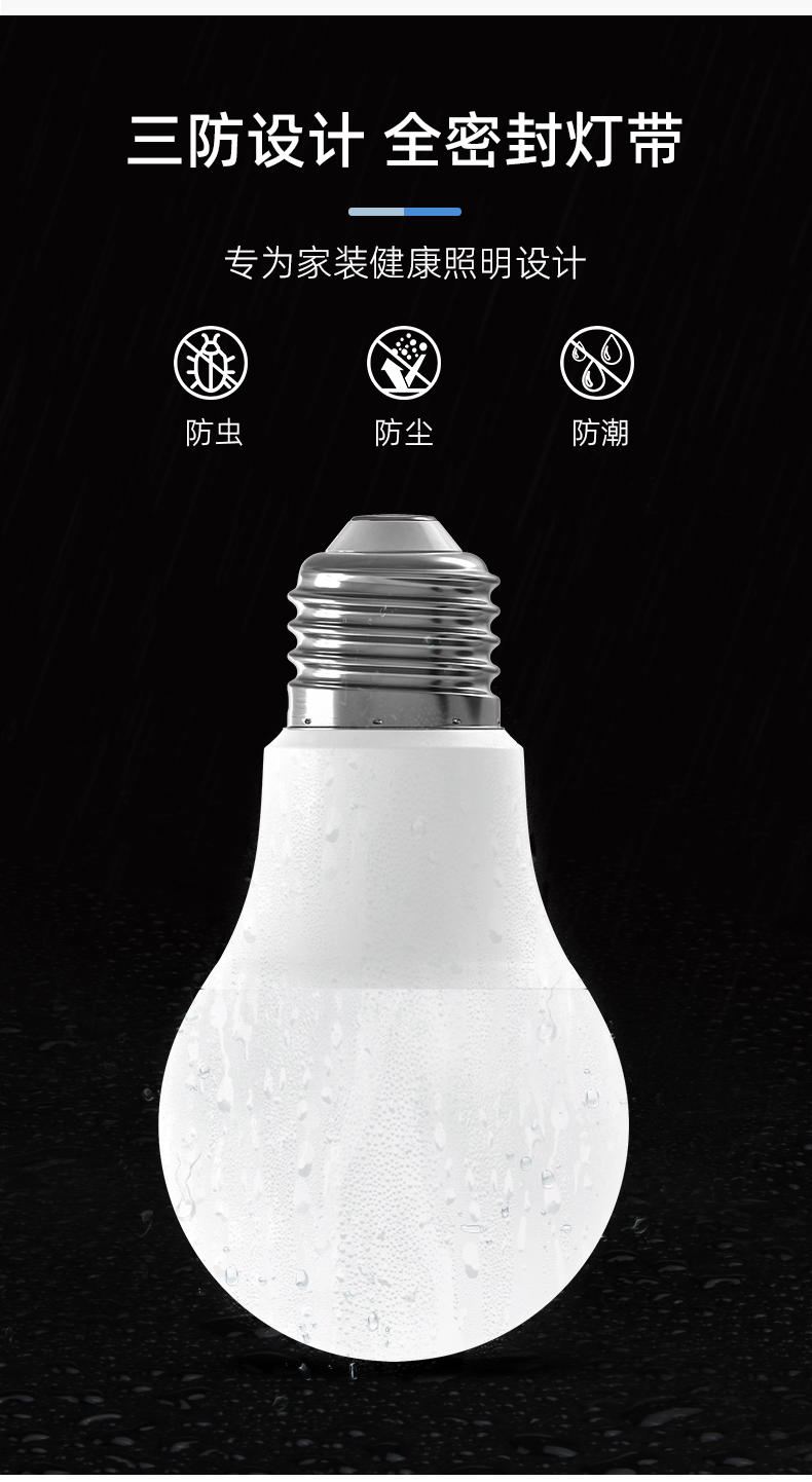 12v24v36伏led灯泡ac交流低压防水e27螺口冷库机床工作节能专用灯 e27