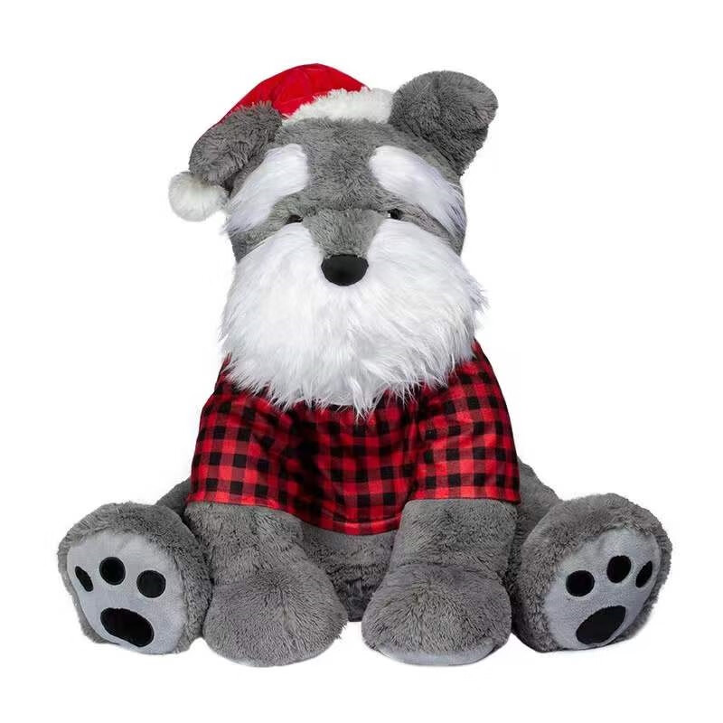 山姆雪纳瑞可爱限量毛绒玩具大狗狗超大娃娃大号公仔巨型玩偶 雪纳瑞