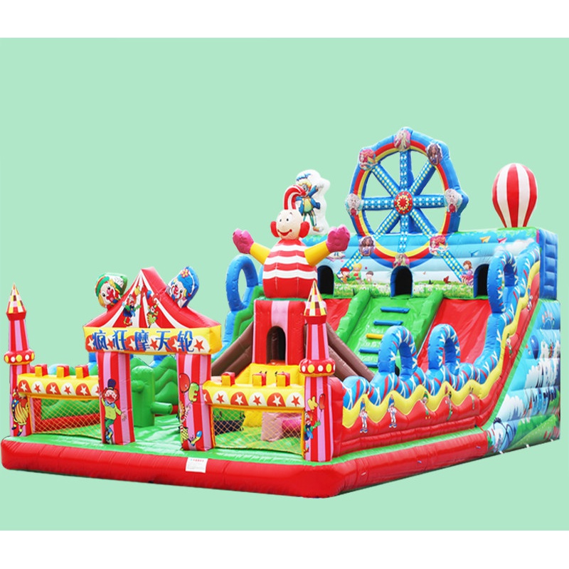 室户外儿童乐园充气城堡大型滑滑梯娱乐设施大型滑梯攀岩蹦蹦床跳床
