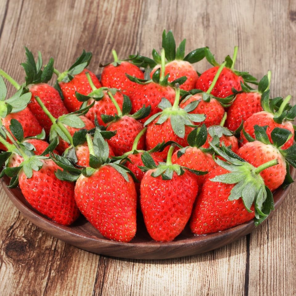 【顺风】现摘空运生鲜红颜甜草莓,孕妇1斤试吃/2礼盒3/5斤装 3斤装