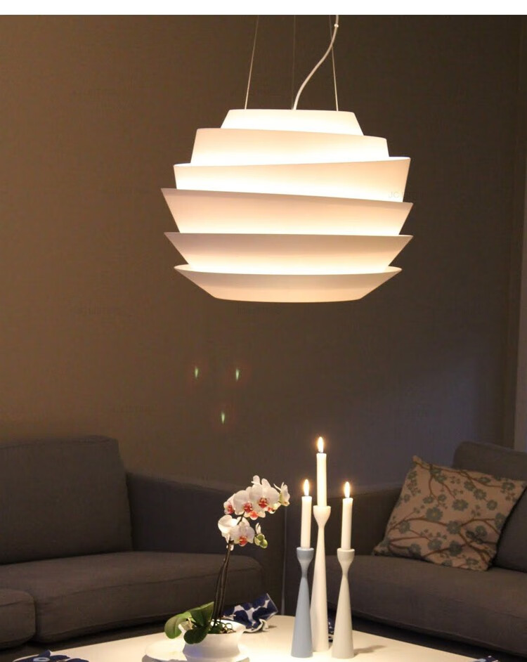 米格思意大利lesoleil餐厅三头吊灯北欧简约客厅书房卧室玫瑰网红ins