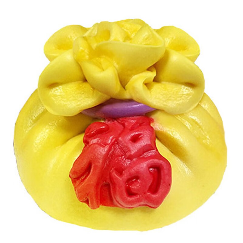 金穗朵胶东花饽饽福气平安山东农家特产花样福袋零食手工面食面点馒头