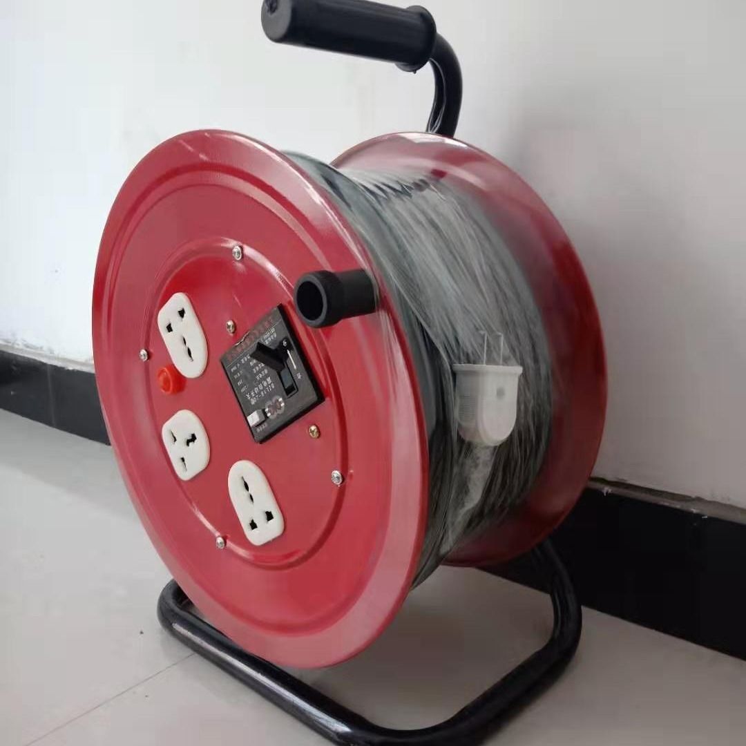 电缆盘手动绕线器线滚子缠2芯1525平方纯铜牛筋线20米60米70米15平方