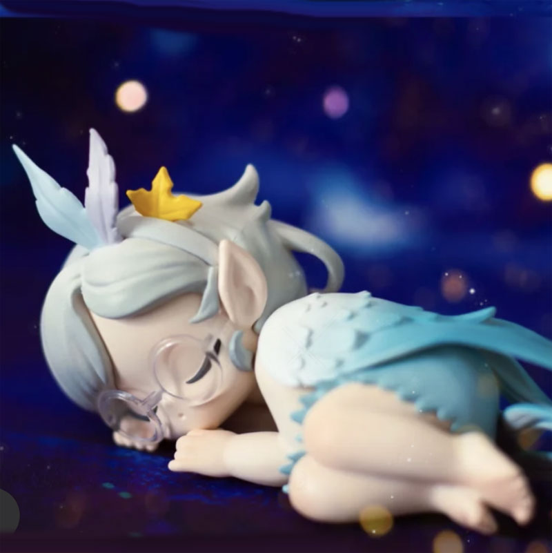 2022新款森之精灵盲盒sleep森之精灵系列盲盒火狐潮玩可爱少女心摆件