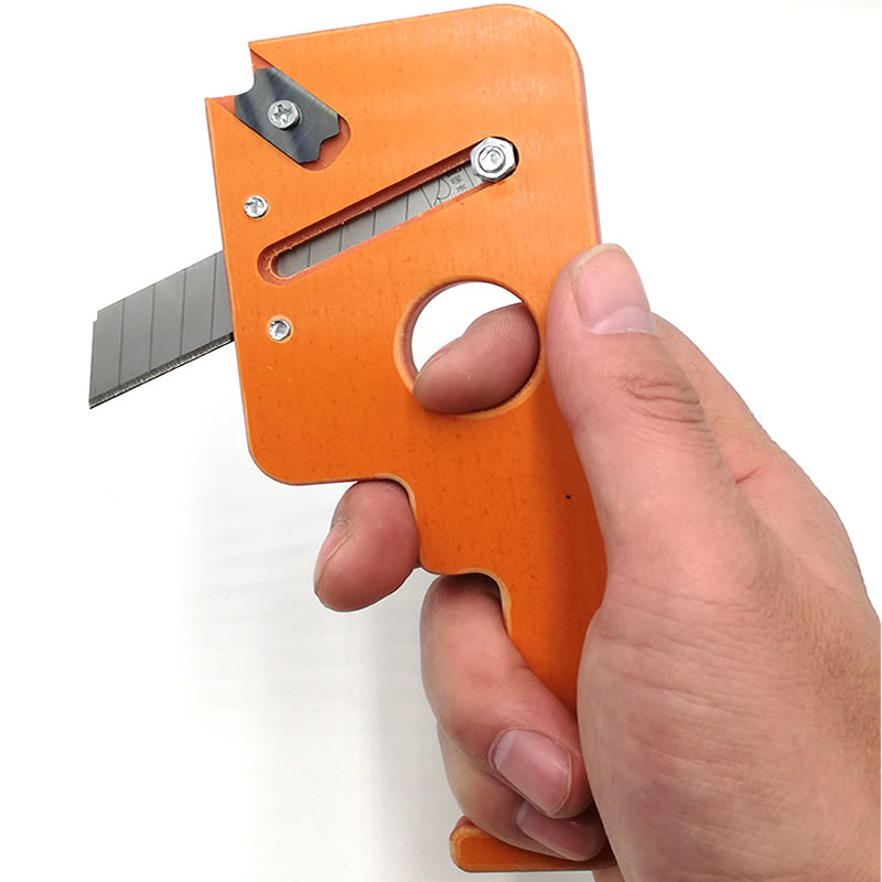 免漆板家具衣柜pvc木工封边条修边器修边刀片手动刮刀木板倒角器电笔