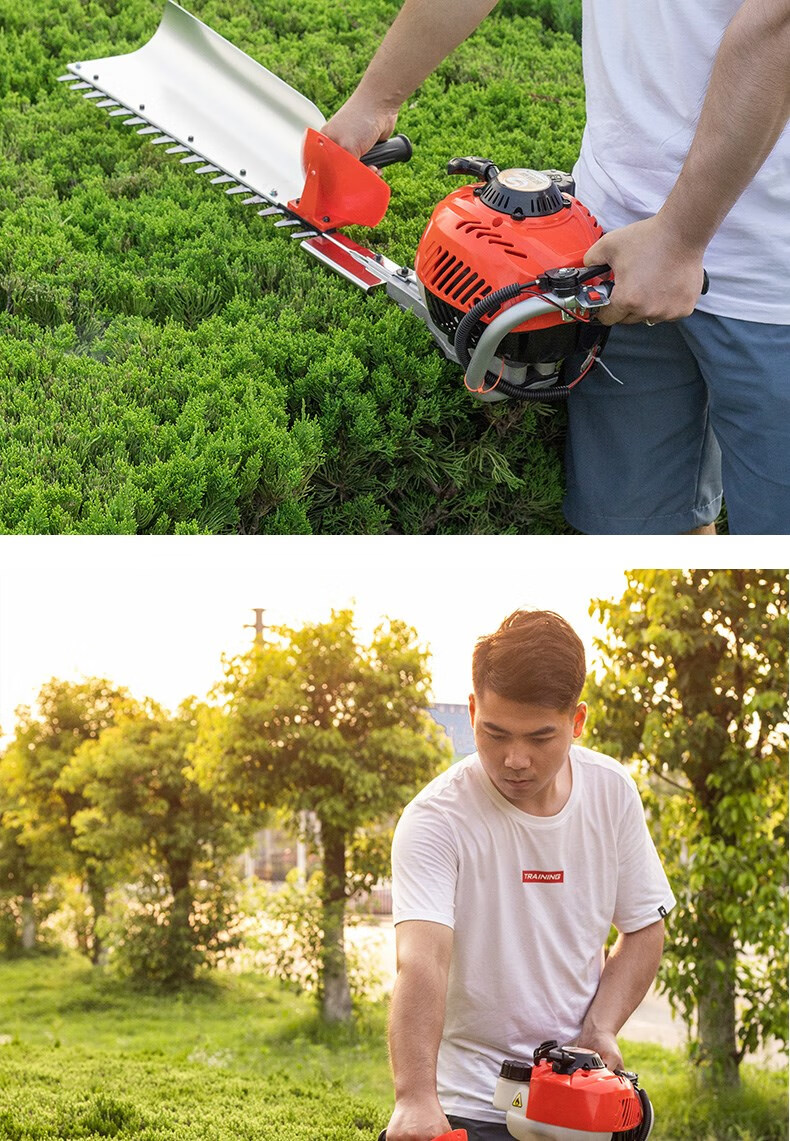 汽油绿篱机绿化茶树修剪机割草机茶园剪茶机重修绿篱剪园林绿化剪草海