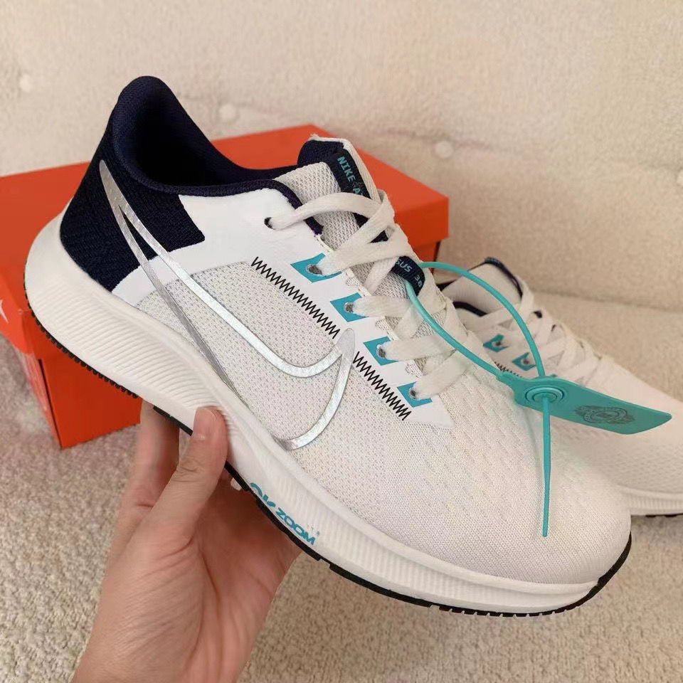 毒】飞马zoom苏炳添跑步鞋纯原登月飞马38代正版气垫运动鞋 38代白色