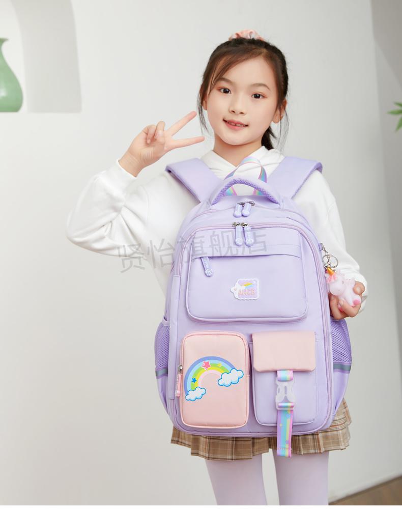 四年级书包女生冰箱式女儿童冰箱式开门小学生韩版ins风女孩书包五六