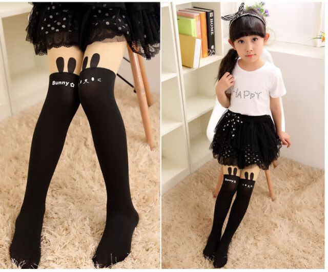 儿童丝袜薄款夏季女童连裤袜宝宝打底裤舞蹈袜紧身弹力长袜子小女孩长