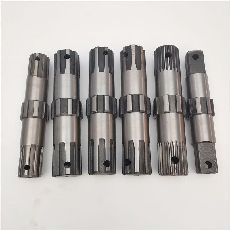 开元豪丰连云港南昌花键接盘旋耕机配件传动加粗通用旋耕机花键轴 豪