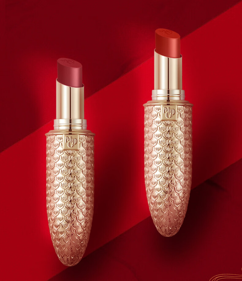 故宫文创 凤冠鎏金绝色唇膏口红 毛戈平滋润保湿彩妆 送女友礼物元宵