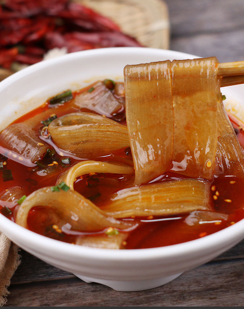 四川正宗手工火锅粉红薯粉条速食免泡苕粉麻辣烫宽粉 蓉码头川粉245