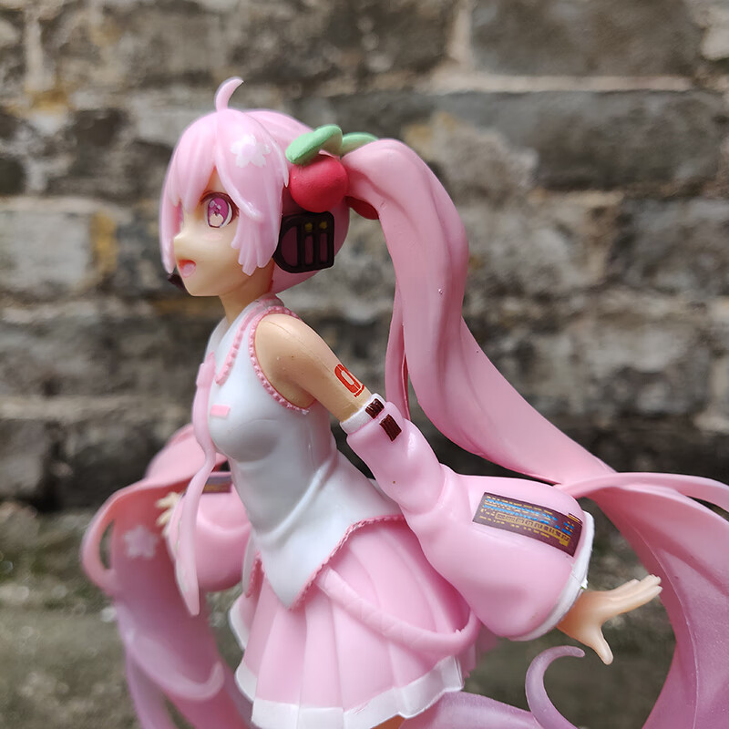 初音未来手办动漫二次元美少女娃娃玩偶景品模型少女樱周边 玩具 婚纱