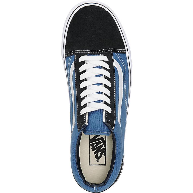 范斯vans板鞋男士oldskool海军蓝滑板鞋经典款轻质防滑耐磨休闲运动鞋