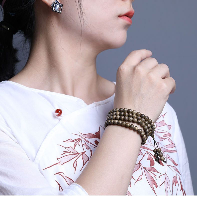 默奢沉香手串保真老料越南芽庄加里曼丹男女款佛珠手串文玩手链10108