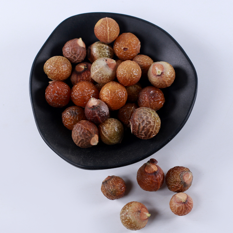 北京同仁堂无患子果散装整个特级天然肥皂果中药材500克g圆皂角洗手果