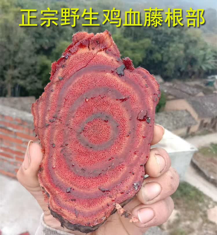 筱木屋广西正宗野生鸡血藤根片中药材鸡血滕血风藤鸡血屯原材料泡茶