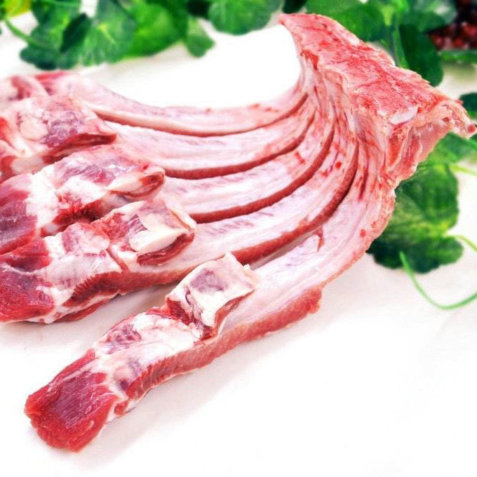 生鲜冲量特惠新鲜冷冻猪排骨排骨条前排切条饭店食材 蜜鲜湾 排骨8斤