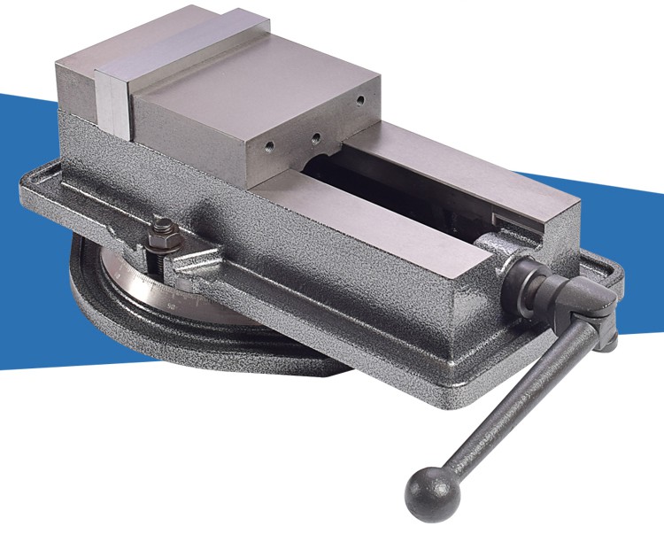 定制角固式平口钳机床钻铣床台虎钳cnc4寸 5寸 6寸8寸精密机用 6寸无