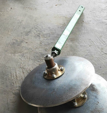 地膜覆盖机配件犁地覆土开沟器盖土盘锰钢圆盘耙片覆土盘农机配件