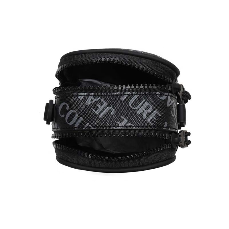 范思哲(versace)男士单肩斜挎包胸包300095 黑色【图片 价格 品牌